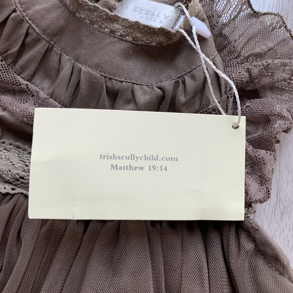 NWT Trish Scully Chocolate Alessandra Dress - Picture 5 of 10